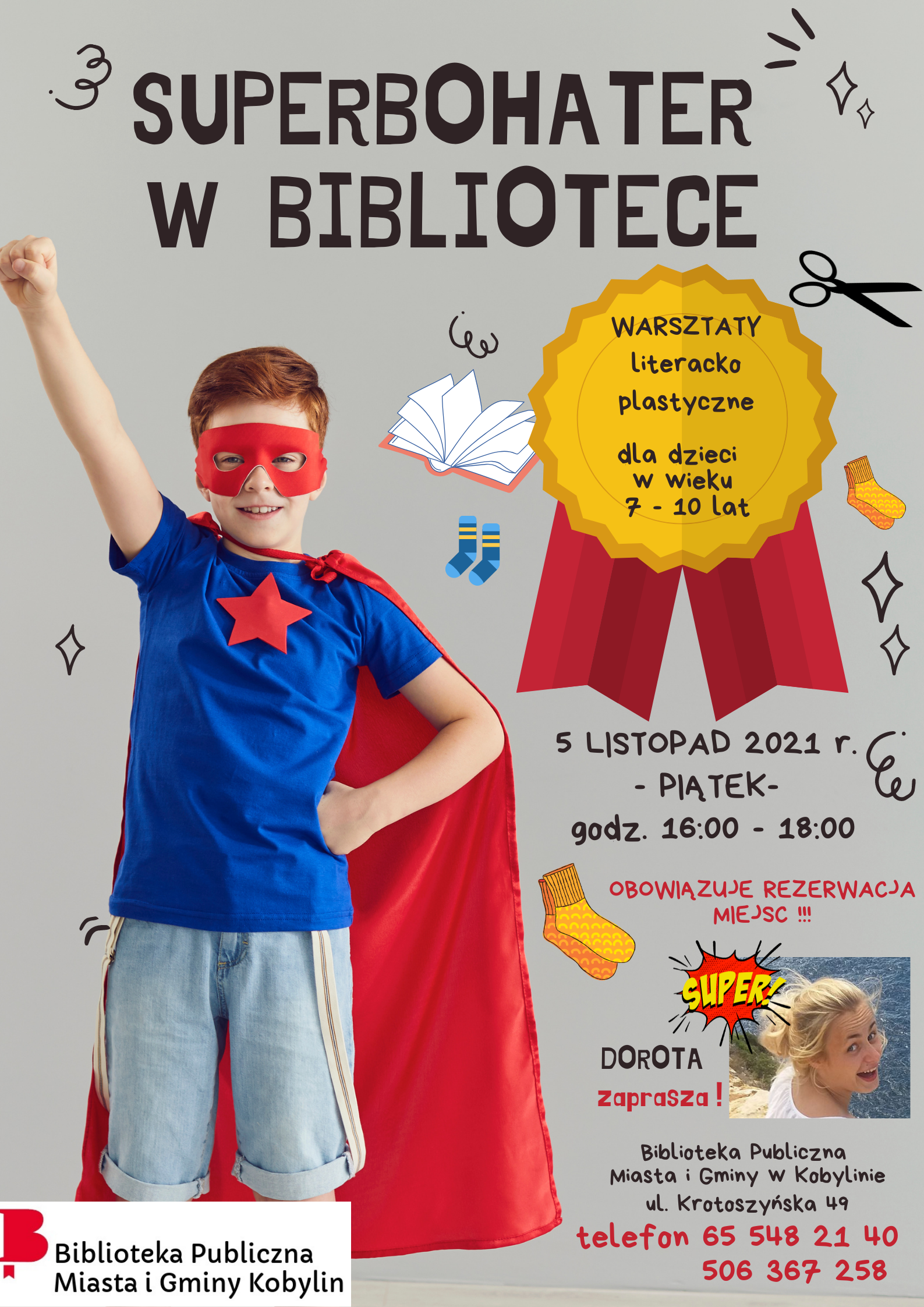 Superbohater w Bibliotece