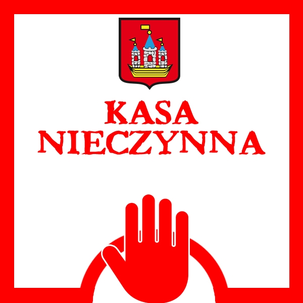 Informacja o pracy kasy w Urzędzie Miejskim