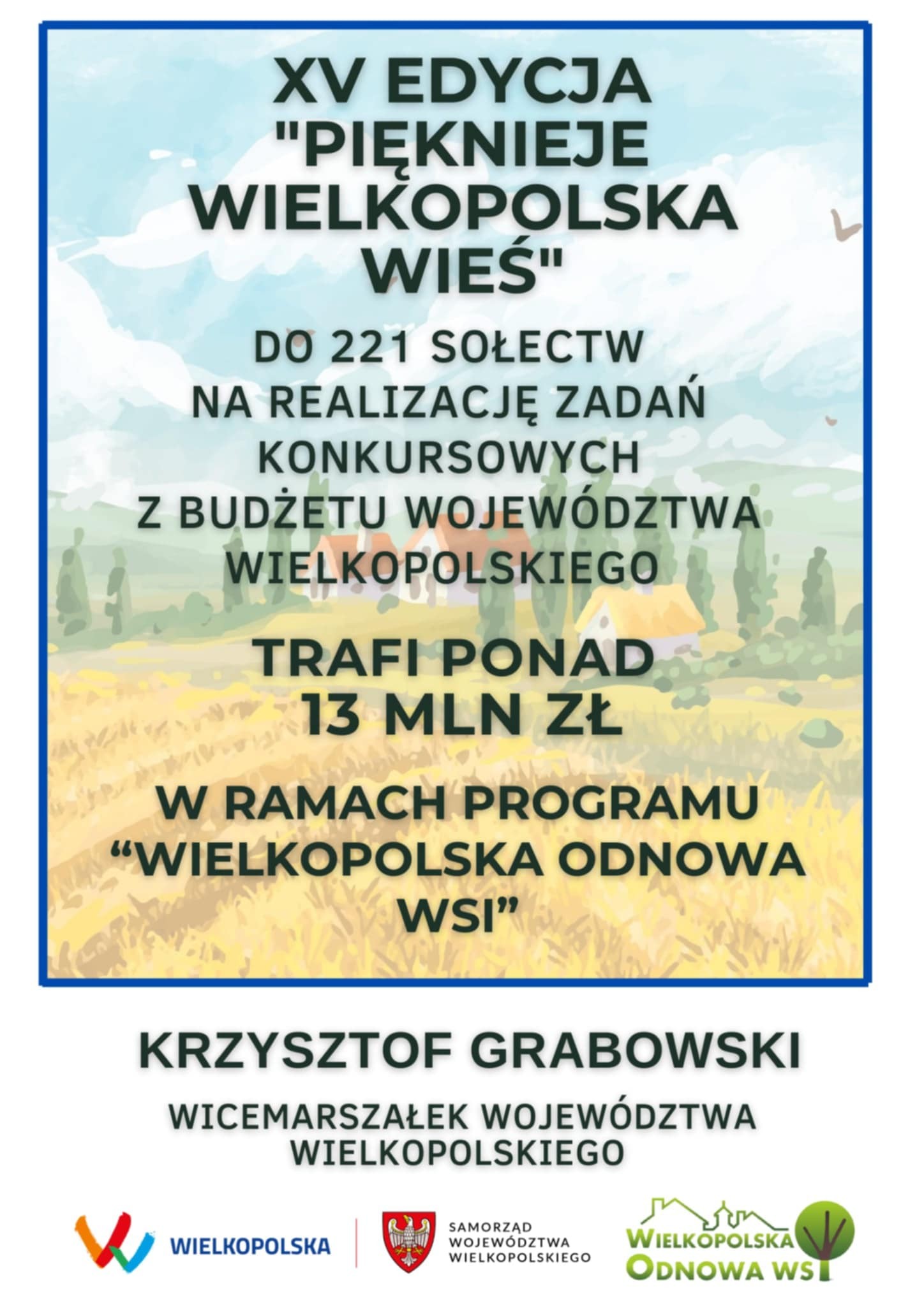 Plakat z informacją jak w treści