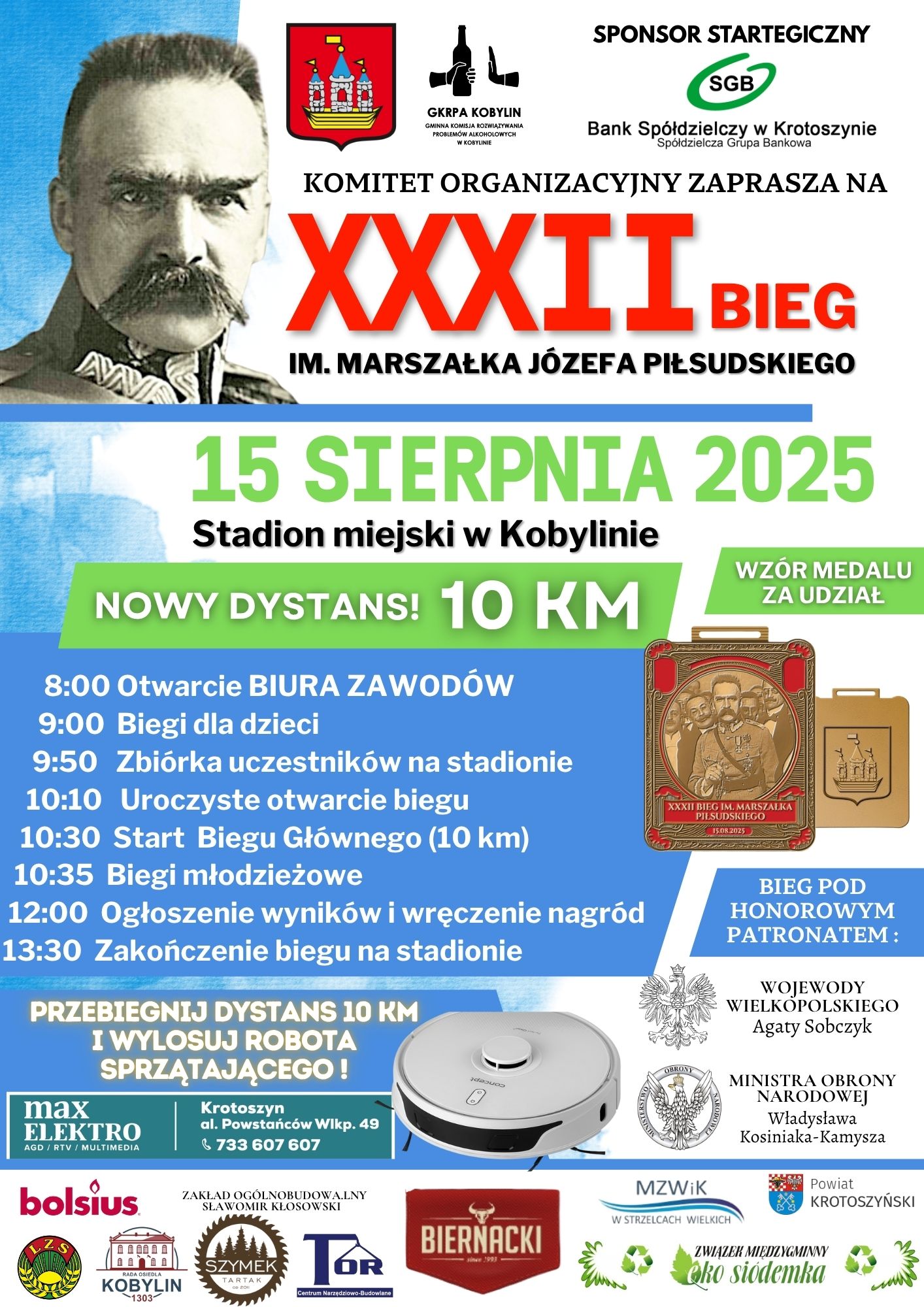 Plakat z informacją