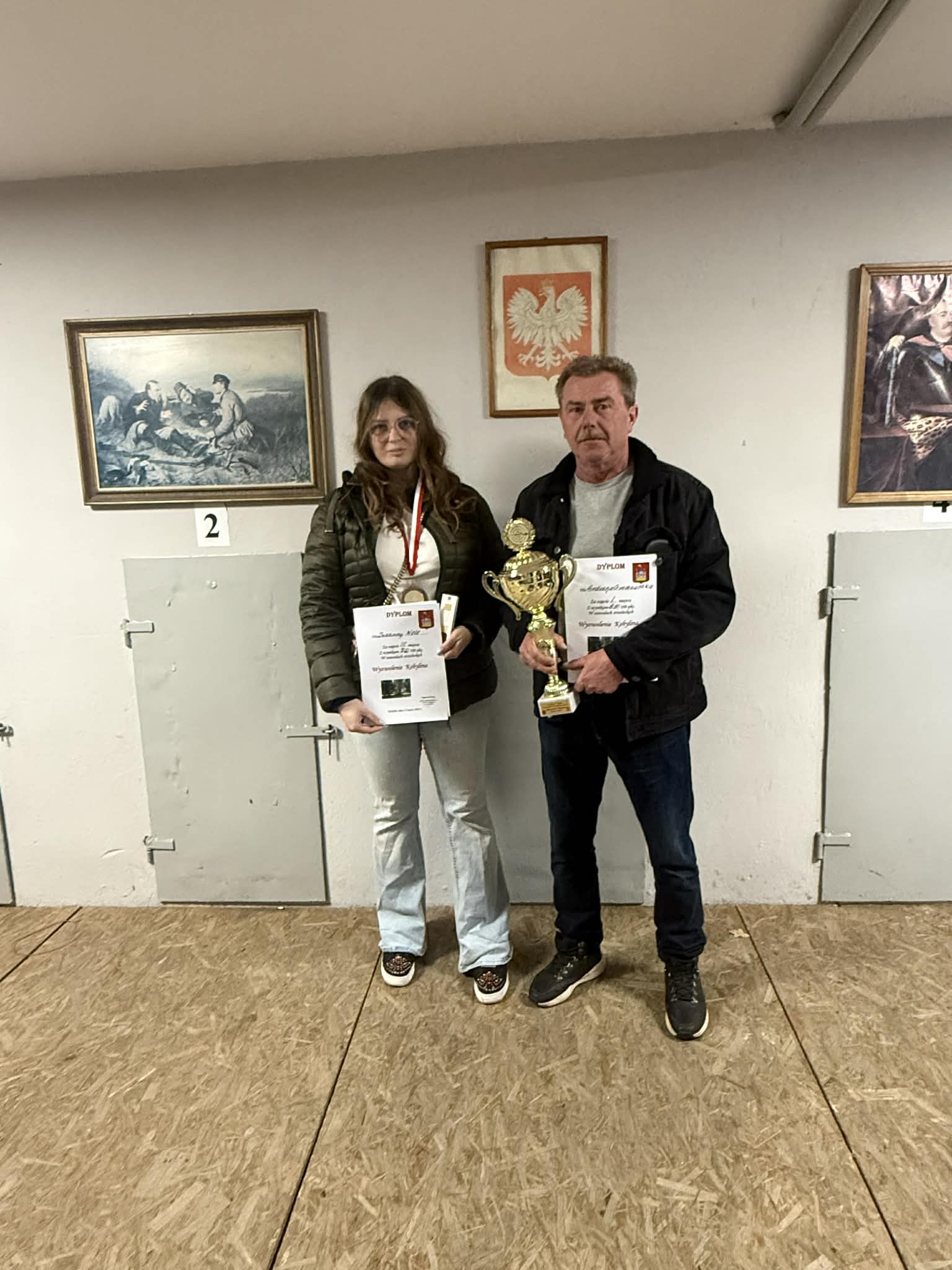 Zdjęcie podczas Strzelania z okazji Wyzwolenia Kobylina