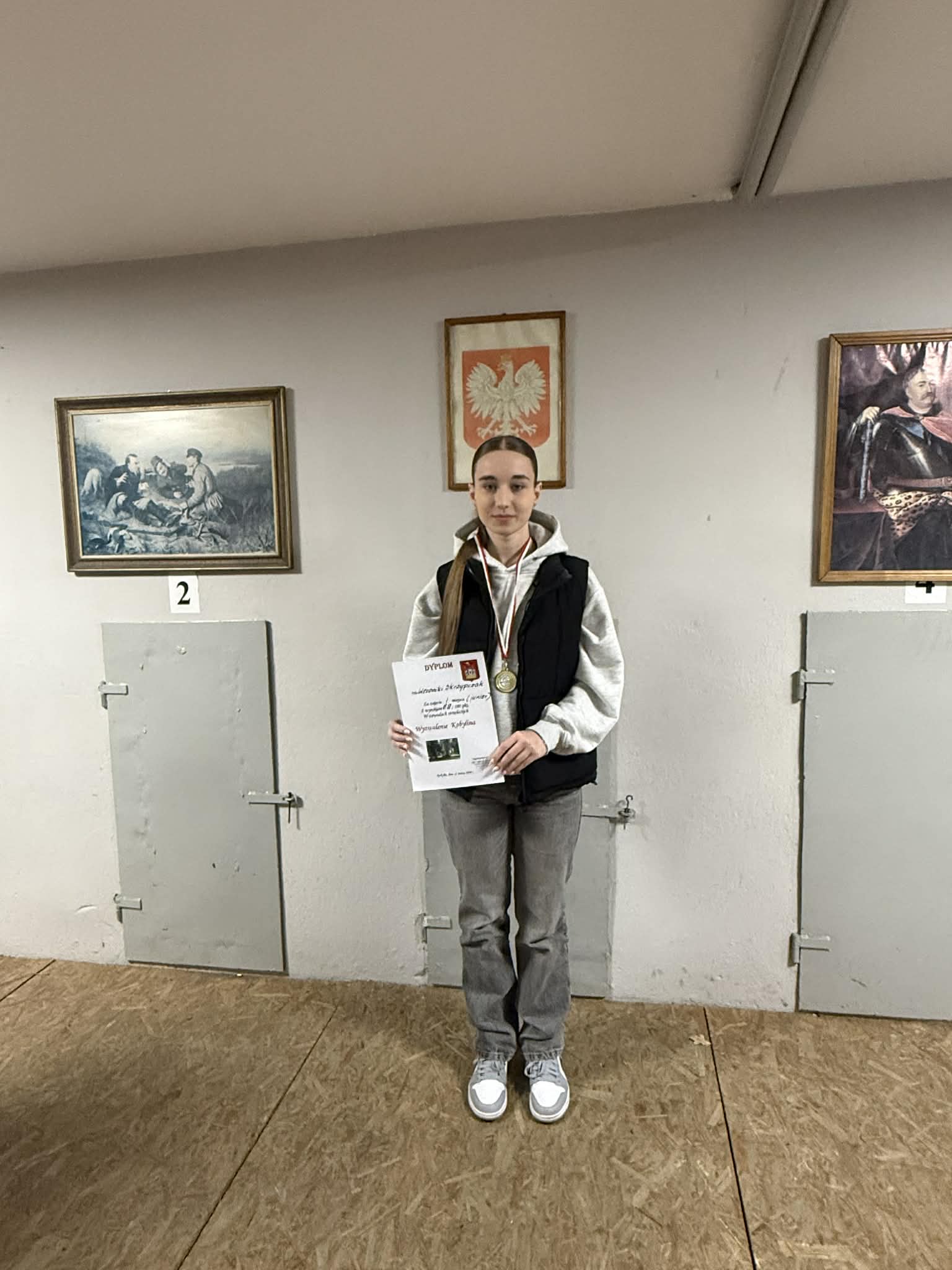 Zdjęcie podczas Strzelania z okazji Wyzwolenia Kobylina